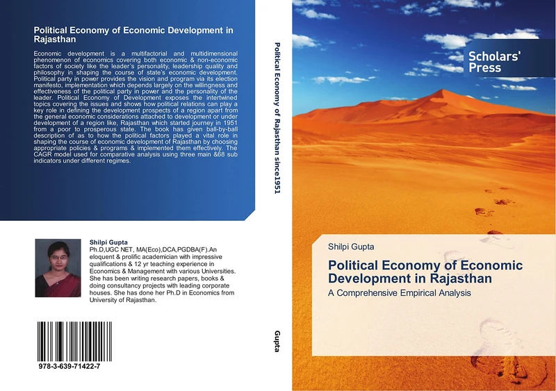 Political Economy of Economic Development in Rajasthan: A Comprehensive Empirical Analysis