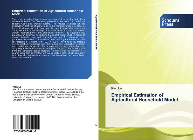 Empirical Estimation of Agricultural Household Model