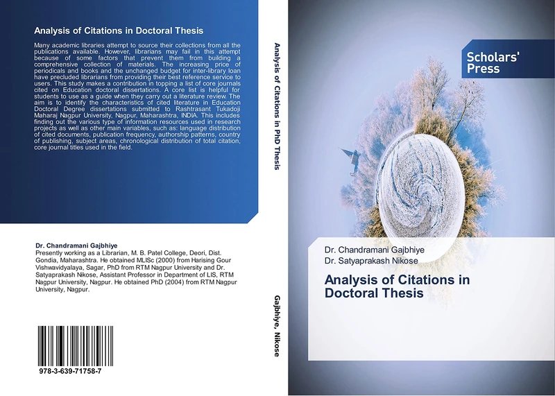 Analysis of Citations in Doctoral Thesis