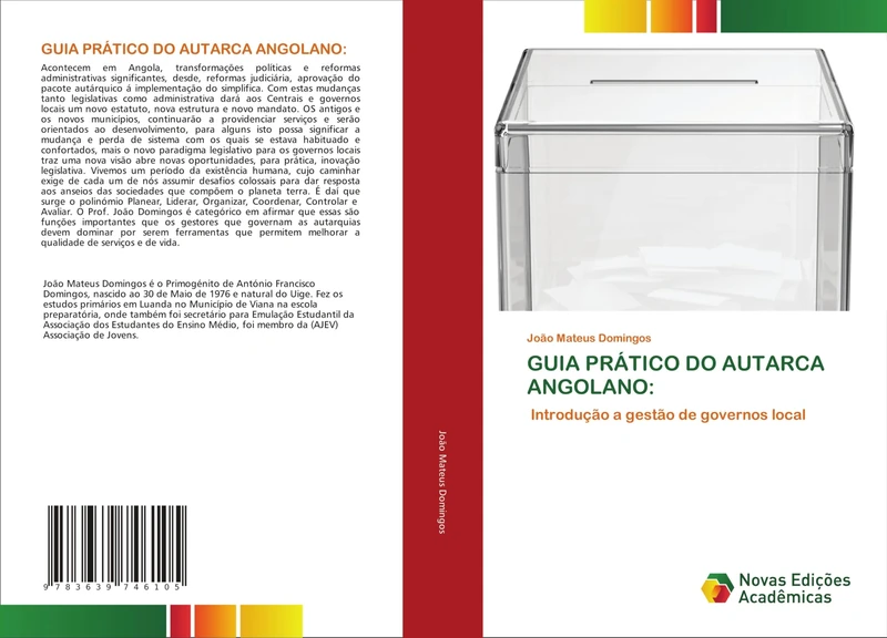 GUIA PRÁTICO DO AUTARCA ANGOLANO:: Introdução a gestão de governos local