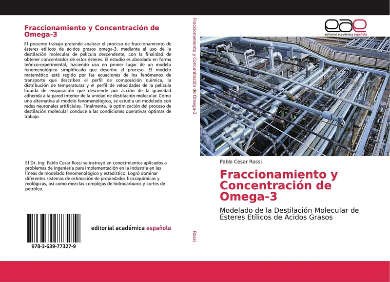 Fraccionamiento y Concentración de Omega-3: Modelado de la Destilación Molecular de Ésteres Etílicos de Ácidos Grasos - Image 1