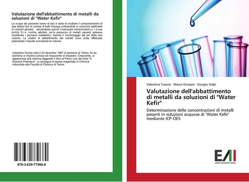 Valutazione dell'abbattimento di metalli da soluzioni di "Water Kefir": Determinazione delle concentrazioni di metalli pesanti in soluzioni acquose di "Water Kefir" mediante ICP-OES - Image 1