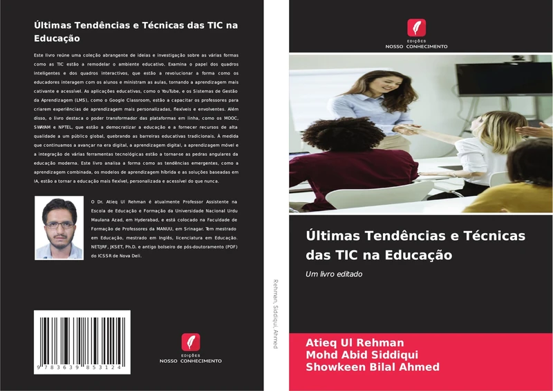 Últimas Tendências e Técnicas das TIC na Educação: Um livro editado