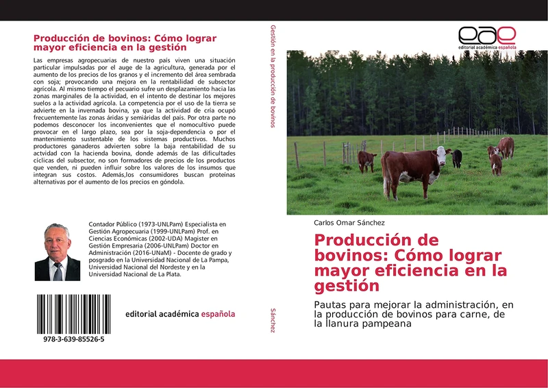 Producción de bovinos: Cómo lograr mayor eficiencia en la gestión: Pautas para mejorar la administración, en la producción de bovinos para carne, de la llanura pampeana