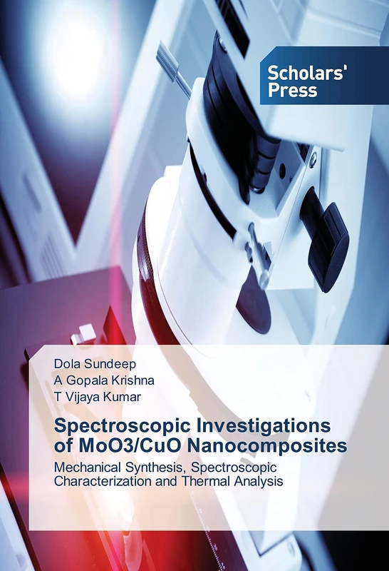 Spectroscopic Investigations of MoO3/CuO Nanocomposites: Mechanical Synthesis, Spectroscopic Characterization and Thermal Analysis