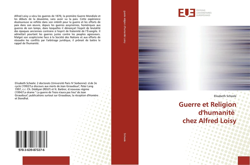 Guerre et Religion d'humanité chez Alfred Loisy - Image 1