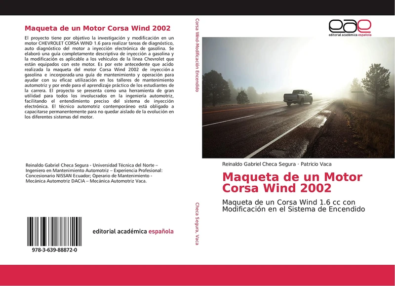 Maqueta de un Motor Corsa Wind 2002: Maqueta de un Corsa Wind 1.6 cc con Modificación en el Sistema de Encendido