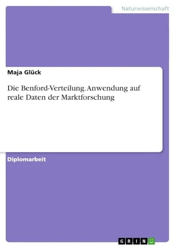 Die Benford-Verteilung. Anwendung auf reale Daten der Marktforschung - Image 1