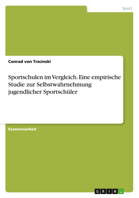Sportschulen im Vergleich. Eine empirische Studie zur Selbstwahrnehmung jugendlicher Sportschüler