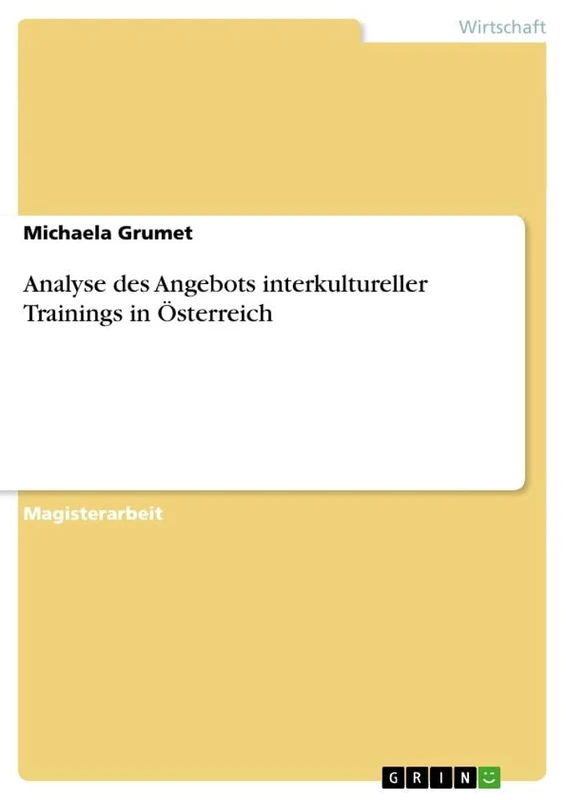 Analyse des Angebots interkultureller Trainings in Österreich - Image 1