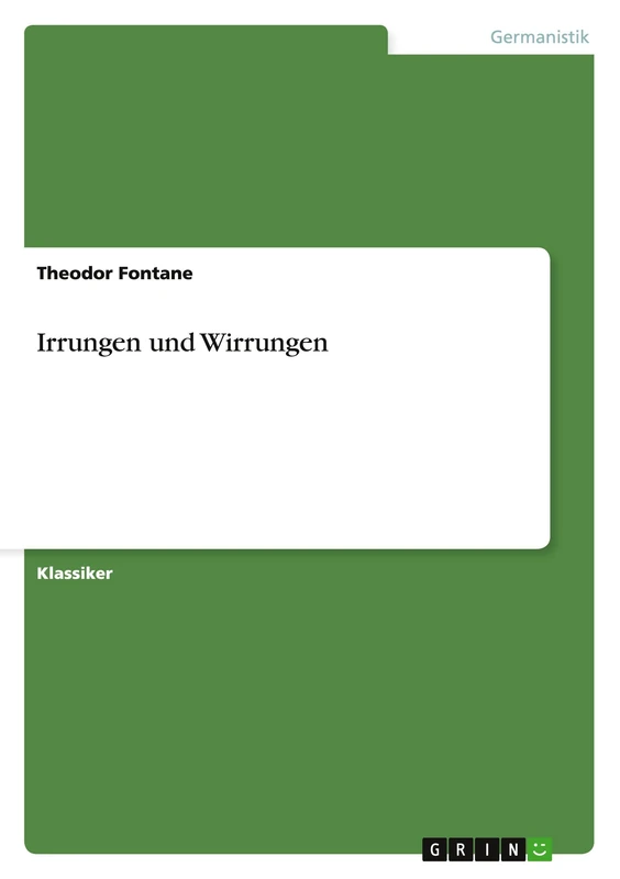 Irrungen und Wirrungen