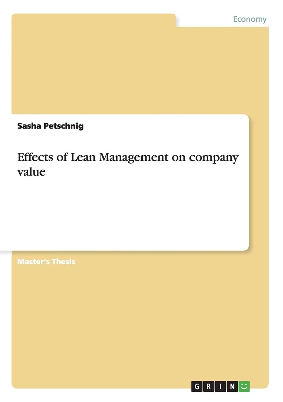 Effects of Lean Management on company value