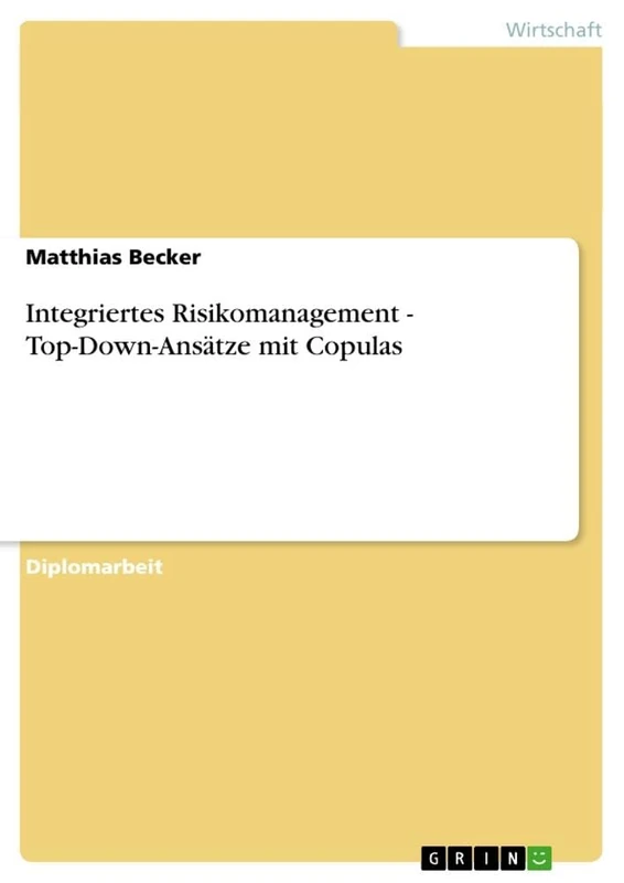 Integriertes Risikomanagement - Top-Down-Ansätze mit Copulas - Image 1