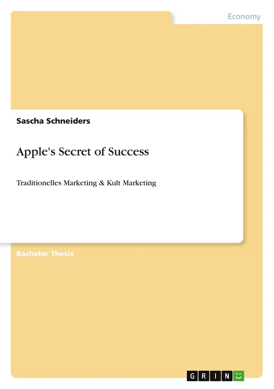 Apple's Secret of Success: Traditionelles Marketing & Kult Marketing - Image 1