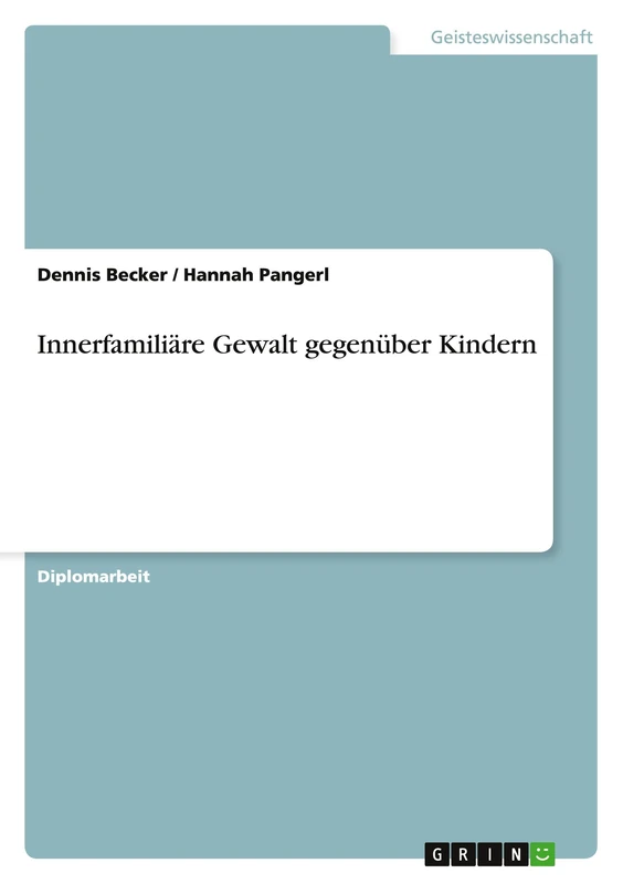 Innerfamiliäre Gewalt gegenüber Kindern - Image 1