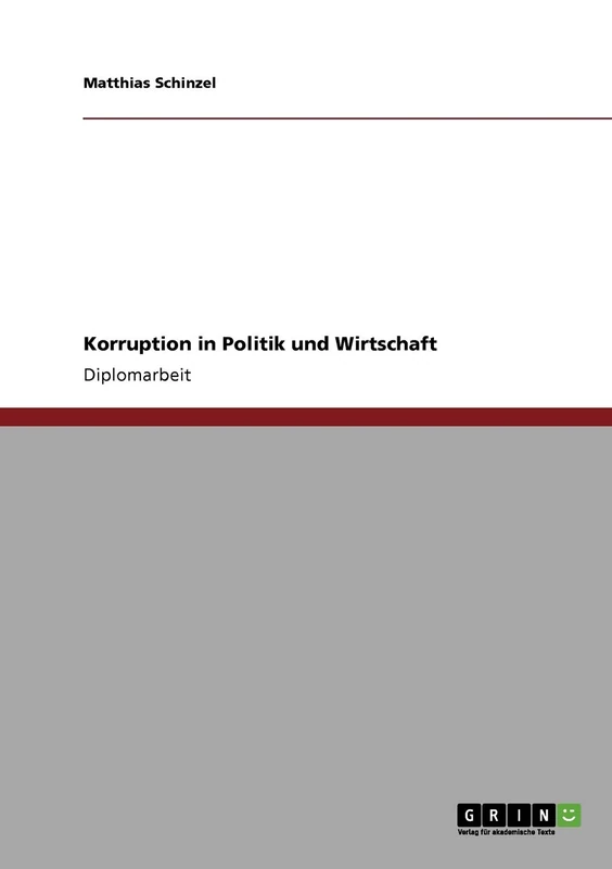 Korruption in Politik und Wirtschaft