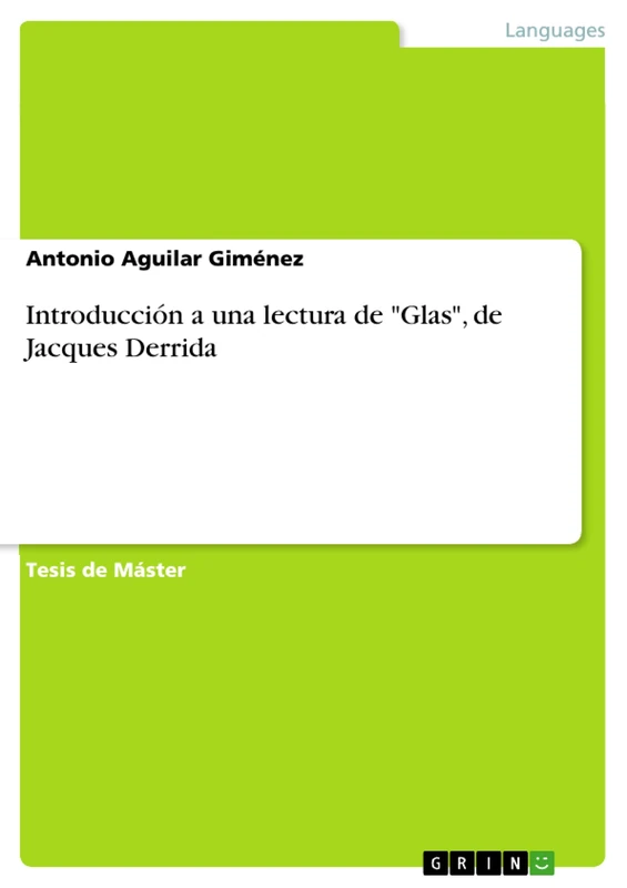 Introducción a una lectura de "Glas", de Jacques Derrida - Image 1
