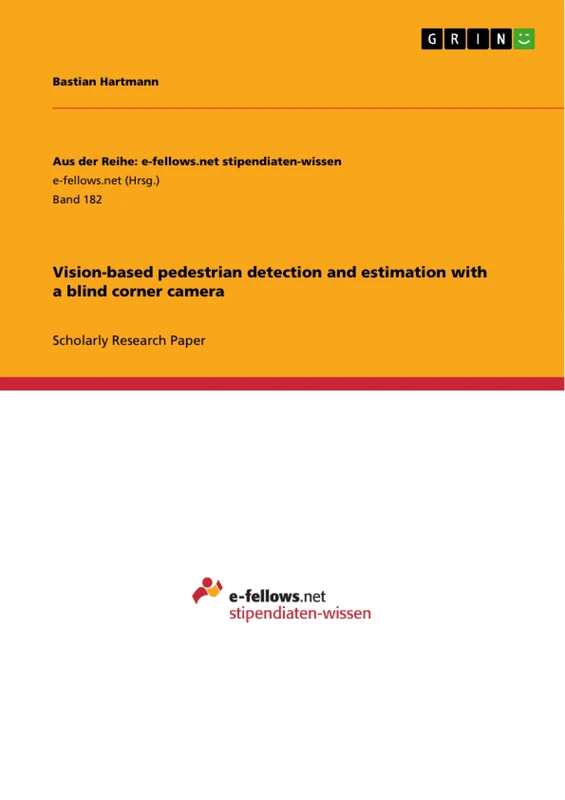 Vision-based pedestrian detection and estimation with a blind corner camera - Image 1
