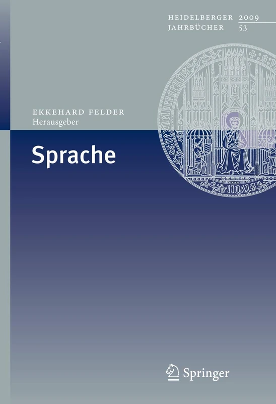 Sprache: 53 (Heidelberger Jahrbücher, 53)