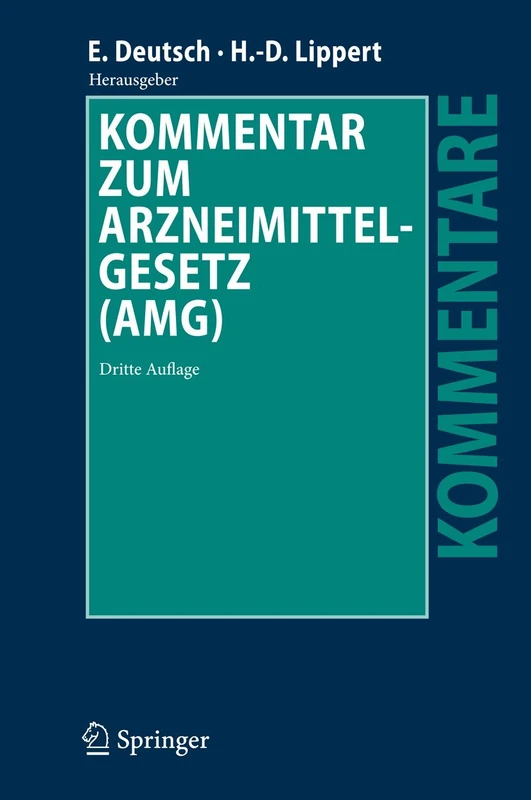 Kommentar zum Arzneimittelgesetz (AMG) - Image 1
