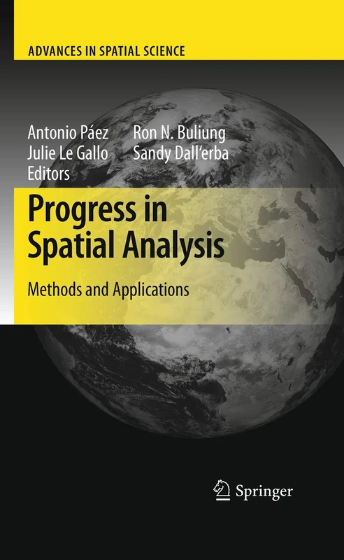 Progress in Spatial Analysis: Methods and Applications (Advances in Spatial Science) - Image 1