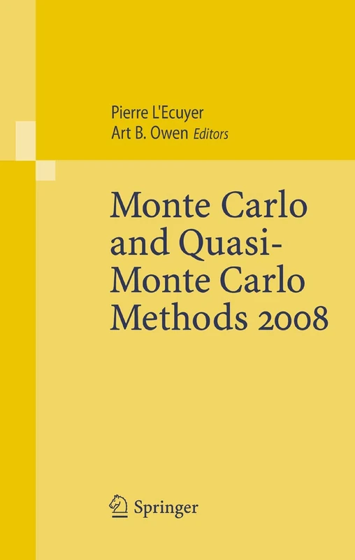Springer Monte Carlo and Quasi-Monte Carlo Methods 2008