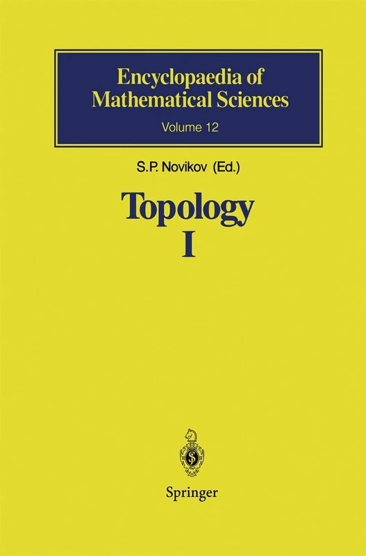 Topology I: General Survey: 12 (Encyclopaedia of Mathematical Sciences, 12)