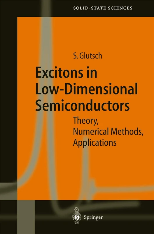 Excitons in Low-Dimensional Semiconductors: Theory Numerical Methods Applications: 141 (Springer Series in Solid-State Sciences, 141)
