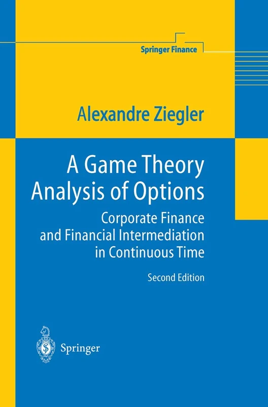 Springer - A Game Theory Analysis of Options Book