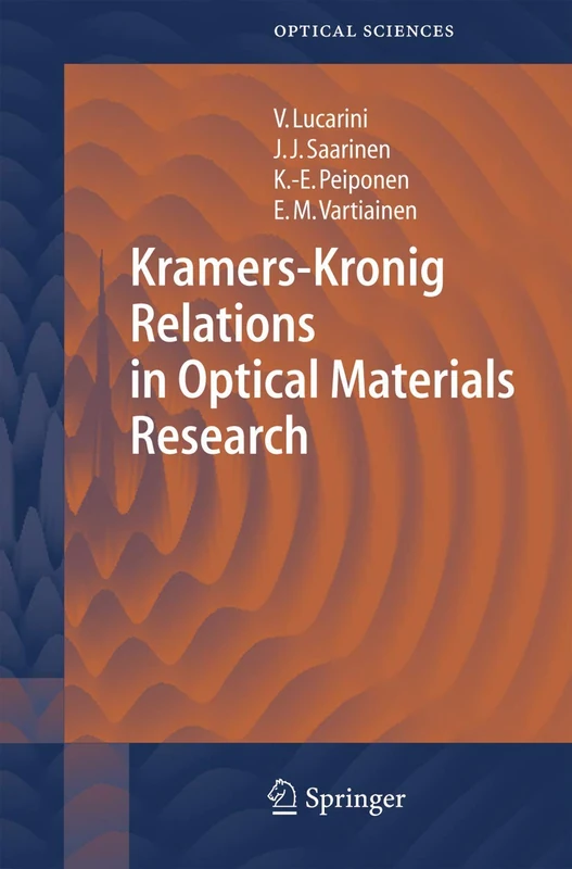 Springer Kramers-Kronig Relations in Optical Materials Research