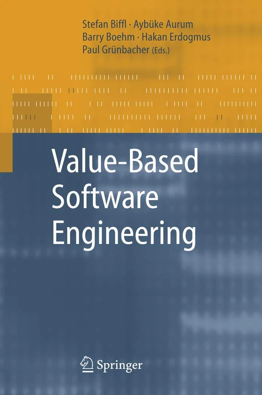 Springer Value-Based Software Engineering - VBSE Textbook