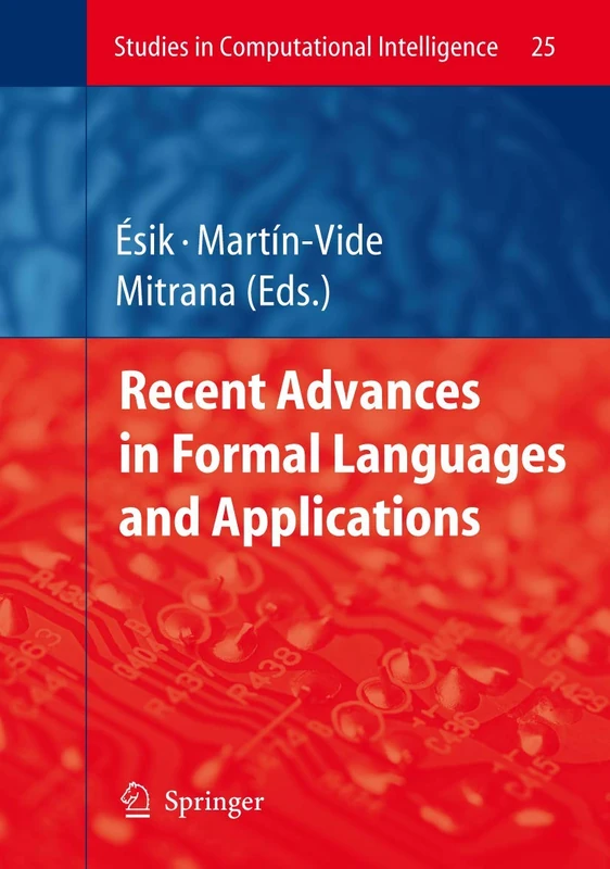 Springer Recent Advances in Formal Languages and Applications 25