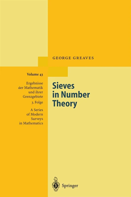 Springer Sieves in Number Theory: 43 - Mathematics Text