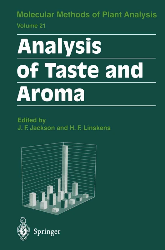 Springer Analysis of Taste and Aroma: 21 Molecular Methods