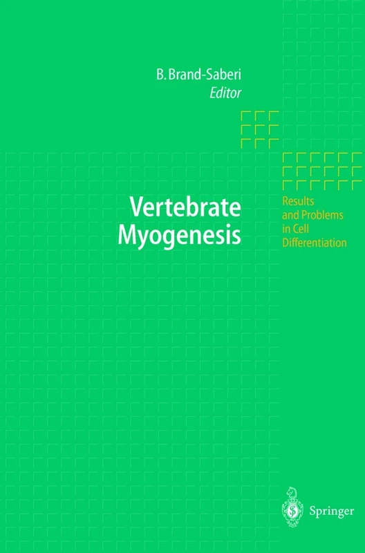 Vertebrate Myogenesis: Results and Problems in Cell Differentiation: 38