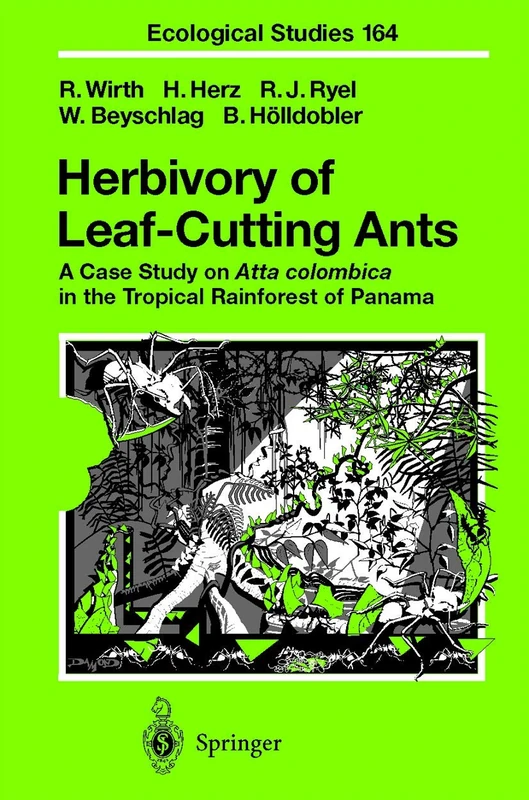 Springer Herbivory of Leaf-Cutting Ants - Atta colombica - Image 1