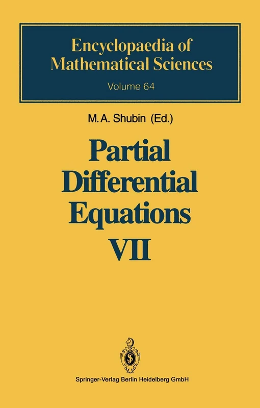 Partial Differential Equations VII: Spectral Theory of Differential Operators: 64 (Encyclopaedia of Mathematical Sciences, 64)