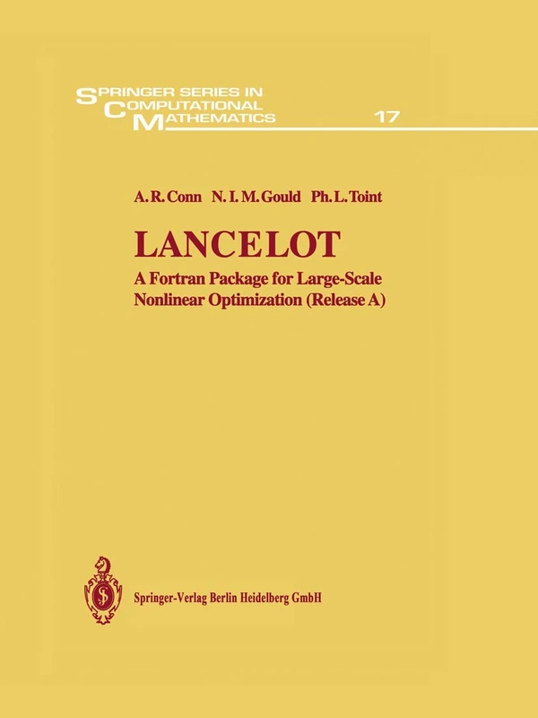 Springer Lancelot: Fortran Package for Nonlinear Optimization - Image 1