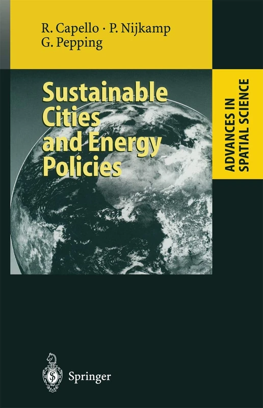 Sustainable Cities and Energy Policies (Advances in Spatial Science)