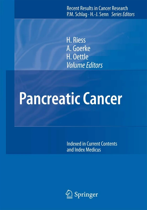 Pancreatic Cancer: 177 (Recent Results in Cancer Research, 177)