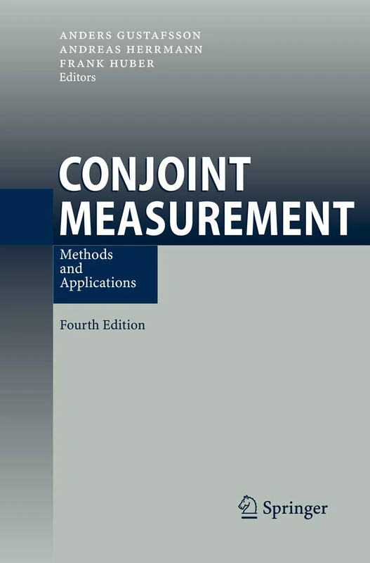 Conjoint Measurement: Methods and Applications