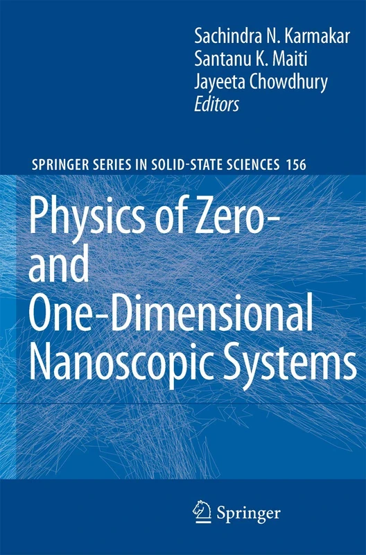 Springer Physics of Zero- and One-Dimensional Nanoscopic Systems