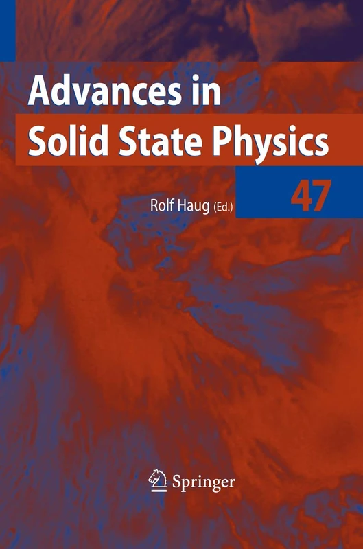 Advances in Solid State Physics 47 - Image 1