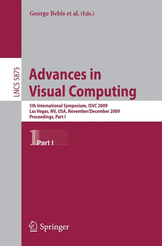 Springer Advances in Visual Computing ISVC 2009 Proceedings
