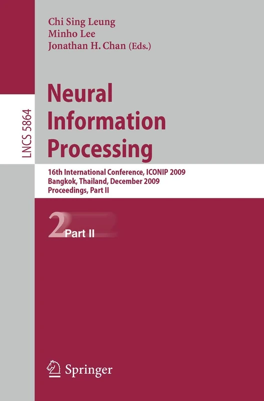 Springer ICONIP 2009 Proceedings Part II - LNCS 5864