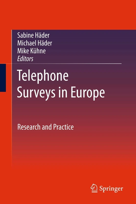 Telephone Surveys in Europe: Research and Practice - Image 1