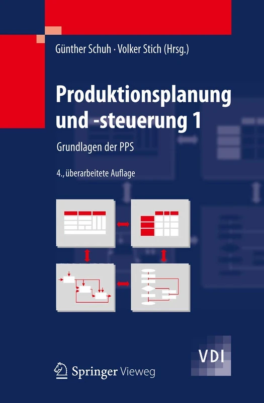 Springer Produktionsplanung und -steuerung 1 - VDI-Buch