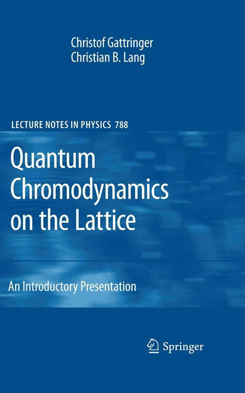 Quantum Chromodynamics on the Lattice: An Introductory Presentation: 788 (Lecture Notes in Physics, 788)