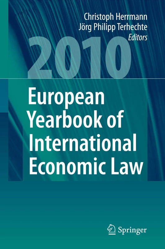 European Yearbook of International Economic Law 2010: 1
