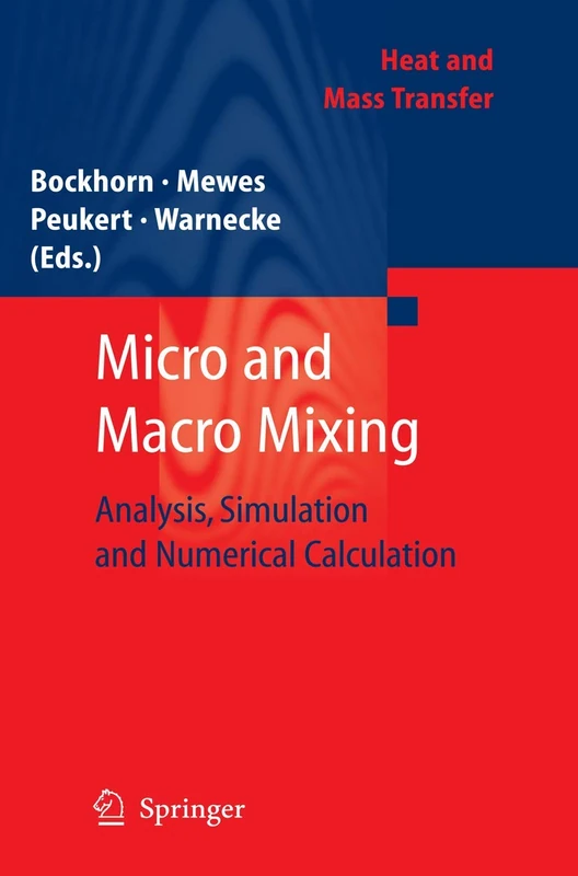 Springer Micro and Macro Mixing - Chemical Engineering Book